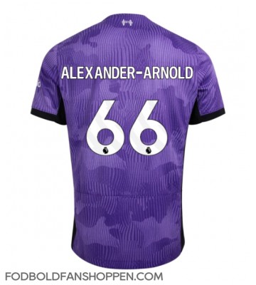 Liverpool Alexander-Arnold #66 Tredjetrøje 2023-24 Kortærmet